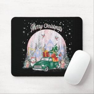 Vattenfärgad God jul, gifts- och gåsburk Musmatta
