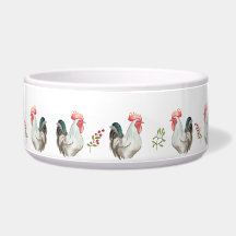 Vattenfärgad hand teckning i Tupp