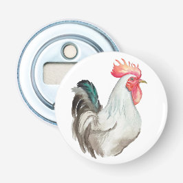 Vattenfärgad hand teckning i Tupp Flasköppnare