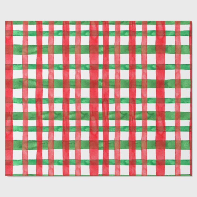 Vattenfärgad julklapp presentpapper (Seam)