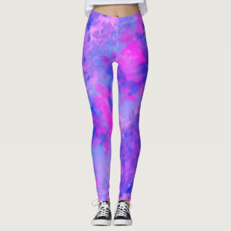 Vattenfärgad Leggings