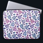 Vattenfärgad lila och bläckhaltig blommigt mönster laptop fodral<br><div class="desc">Vattenfärgad lila och bläckfisk mönster laptop sleeve. Kontakta mig om du behöver fler artiklar.</div>
