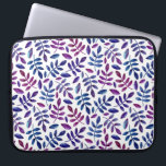 Vattenfärgad lila och bläckhaltig blommigt mönster laptop fodral<br><div class="desc">Vattenfärgad lila och bläckfisk mönster laptop sleeve. Kontakta mig om du behöver fler artiklar.</div>