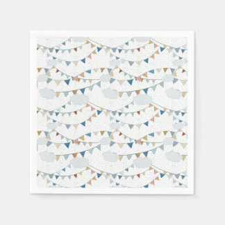 Vattenfärgad Luftballong Mix // Kid's Birthday Pappersservett