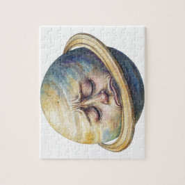 Vattenfärgad mättnadskalkyl pussel