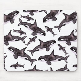 Vattenfärgad Orca Musmatta