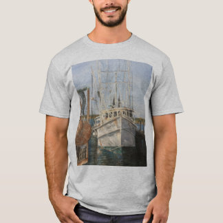 Vattenfärgad räkor - kustfiske T-Shirt