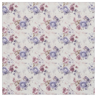 Vattenfärgad Ro i Lila och Tyg
