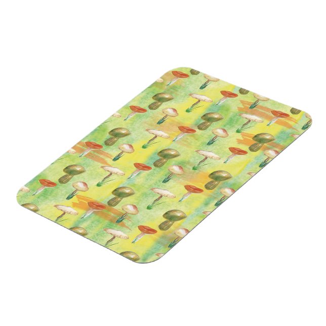 Vattenfärgad svampglade magnet (Vänstra Sidan)