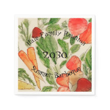 Vattenfärgad trädgårdsgrönt