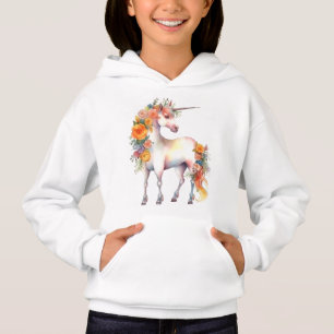 Vattenfärgad Unicorn T Shirt