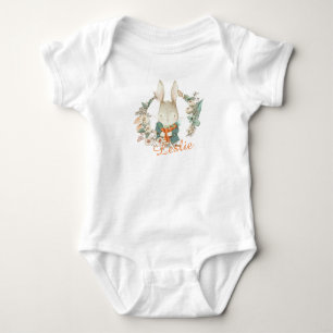 Vattenfärgad Vintage, kanin T Shirt