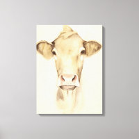 Vattenfärgade Barn Animals | Kon