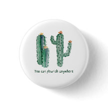 Vattenfärgade Cacti-former