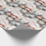 Vattenfärgade Döskallar i Santa Hats gotiic jul Presentpapper<br><div class="desc">Gothic Santa Hats Wrapping Papper | Alternativt juldekretet Skapar en unik tematisk helgdag med vår Papper för gettomten. Bygg upp den festliga andan på ert eget tydliga sätt genom att slå in dina gåvor i denna personlig, öga-fångstdesign. Denna snöscen med Döskallar i Santa Hats kombinerar gotisk och alternativ estetik med...</div>