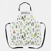 Vattenfärgade eukalyptus Löv Mönster