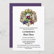 Vattenfärgade glasögondruvor av vintage vin, land