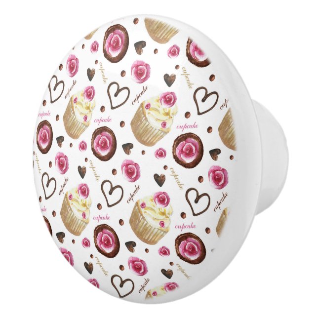 Vattenfärgade muffinsar knopp (Höger)