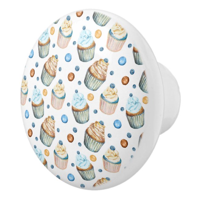 Vattenfärgade muffinsar knopp (Höger)