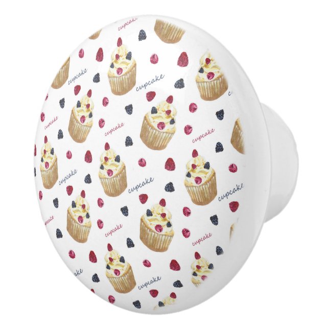 Vattenfärgade muffinsar knopp (Höger)