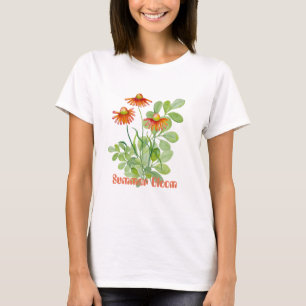 Vattenfärgade orangar t shirt