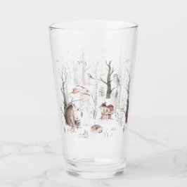 Vattenfärgade skogsdjur glaskopp