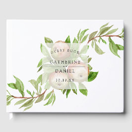 vattenfärgäpplen bröllop gästböcker