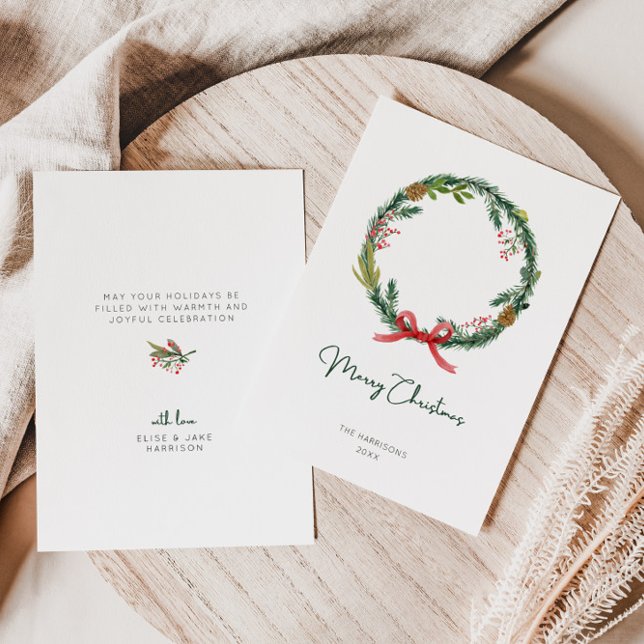 Vattenfärgat julkort för andningsutandning, Helgda (Skapare uppladdad)