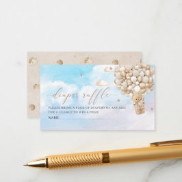 Vattenfärgat rosa-armbåge baby shoEnclosure Card Tilläggskort