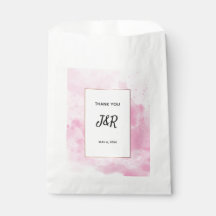 Vattenfärgbakgrund Romantic bröllop i rosa