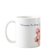 Vattenfärgblommor i vår Klassisk mugg