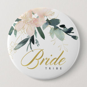 VATTENFÄRGBRIDE TRIBE FÖR VATTENFÄRG FÖR GULD BLO KNAPP