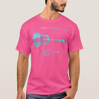 Vattenfärgcitat Träd Himmel utan strängar Acousti T Shirt