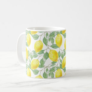 Vattenfärgcitron Kaffemugg