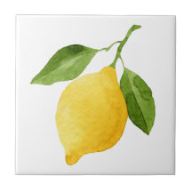 Vattenfärgcitron