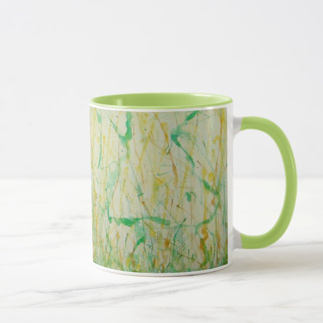 Vattenfärgdesignmugg Mugg (Höger)