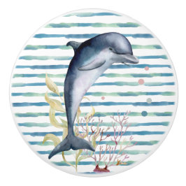 VATTENFÄRGDOLFIN ART BEVARA VACATION HOUSE KNOPP