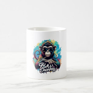 Vattenfärgen Bad Monkey Mugg