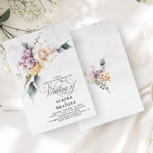 Vattenfärgen Blommigt Ro White Lila Struktur