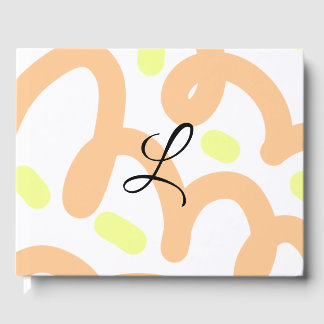 Vattenfärgen Enkel orange lägger till gulten i mon Gästböcker