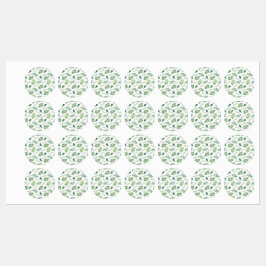 vattenfärgen finare löv på den vita bakgrunden