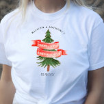 Vattenfärgen Gräs Träd Merry Little Baby Shower T Shirt<br><div class="desc">Fira i stil med trendigets babydusch t-shirts. Den här utformningen är enkel att anpassa med din speciella händelsetext och dina gäster blir glada när de ser dessa fantastiska t-shirts. Matchande objekt finns i samlingen.</div>