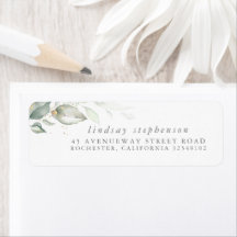 Vattenfärgen Greenery och Eucalyptus Löv