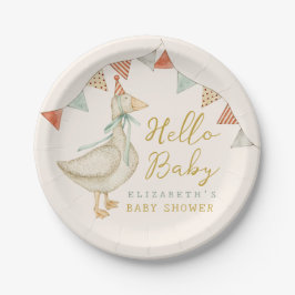 Vattenfärgen Hej Baby Anka. Leksak Baby Shower