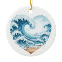 VATTENFÄRGEN HJÄRTFORMADE VINKARARE PÅ BACKEN