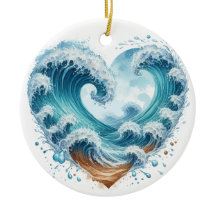 VATTENFÄRGEN HJÄRTFORMADE VINKARARE PÅ BACKEN