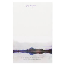 vattenfärgen landskap personligt stationärt