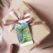 Vattenfärgen Låt oss nästa Äventyr början