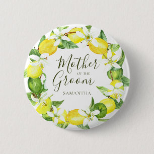 Vattenfärgen Lemon WAN Mor i Groom Shower Knapp