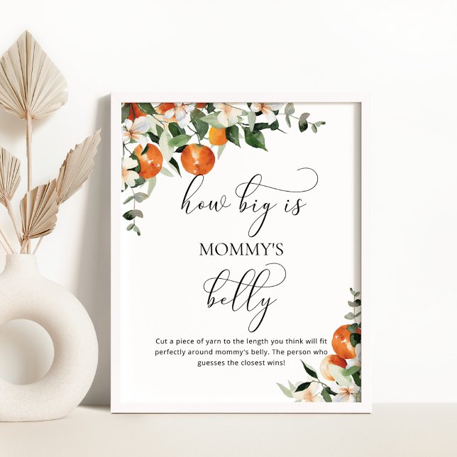 Vattenfärgen orangar hur stort mamma-klockspelet ä poster (Skapare uppladdad)